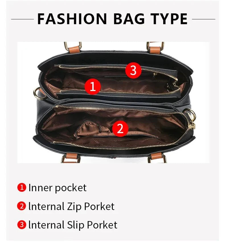 Signature Tote Bag in Genuine Leather