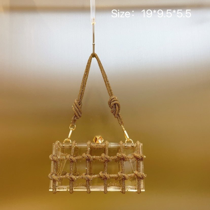 Woven Shoulder Bag