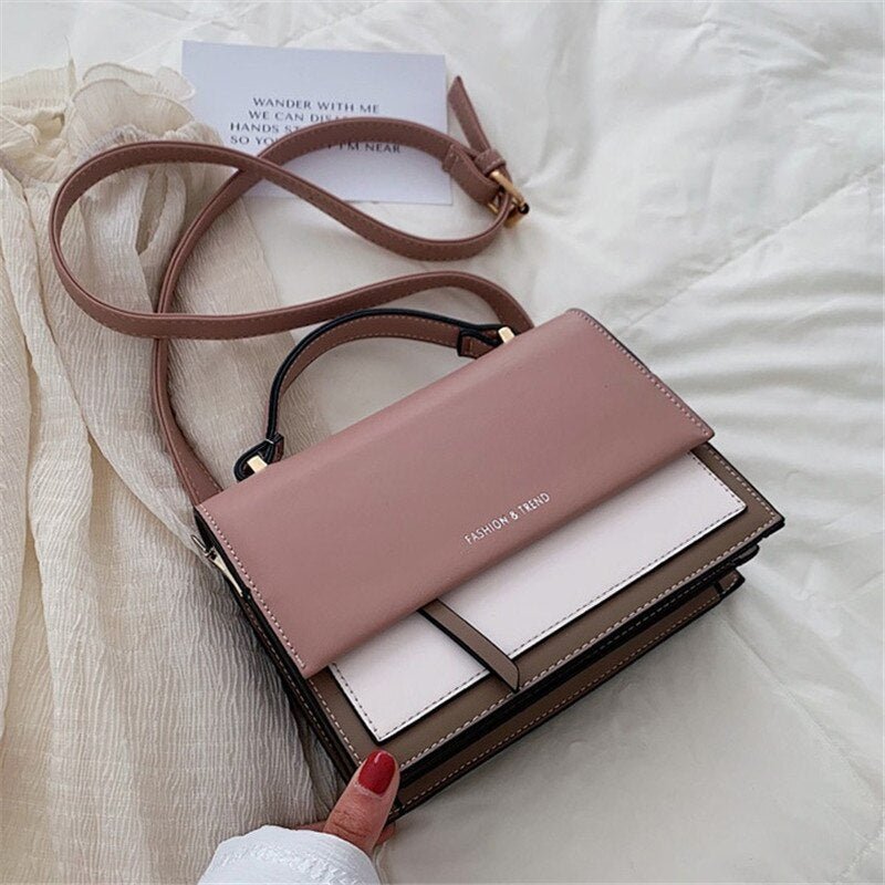 Modern Leather Tote Bag