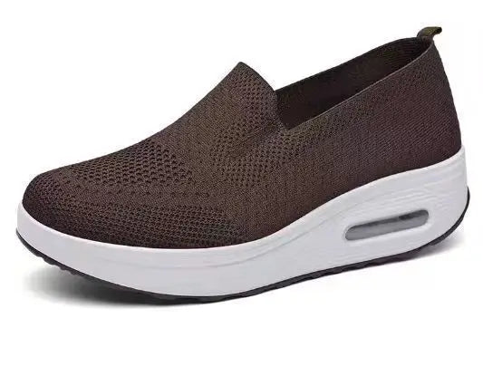 All-Day Priya Wedge Loafers with Air-Cushioned Sole