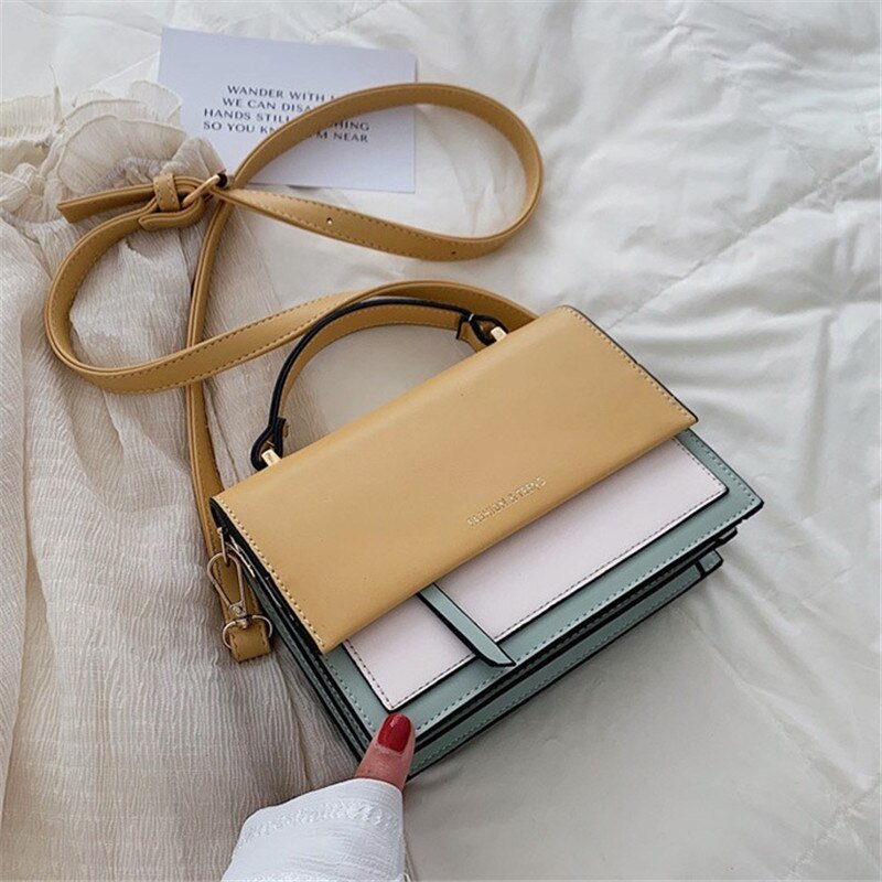 Modern Leather Tote Bag