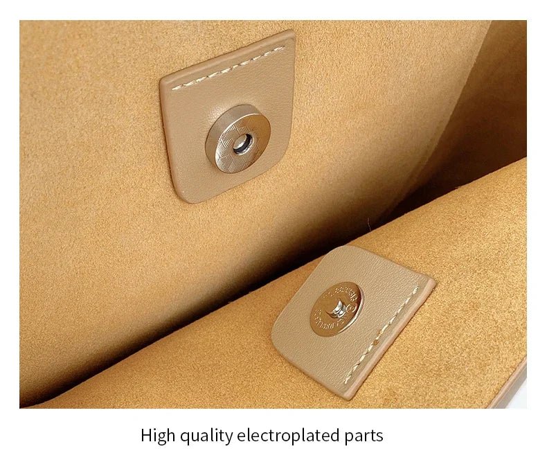 Mini Genuine Leather Tote Bag