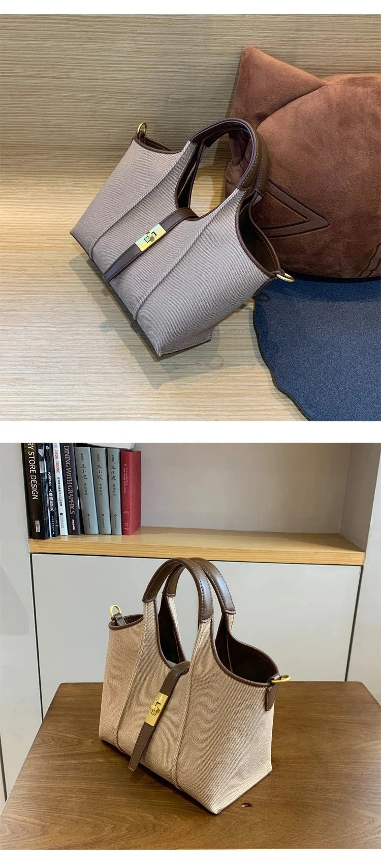 Mini Canvas Crossbody Bag