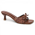 Signature Calantha Floral Lace Heeled Sandals