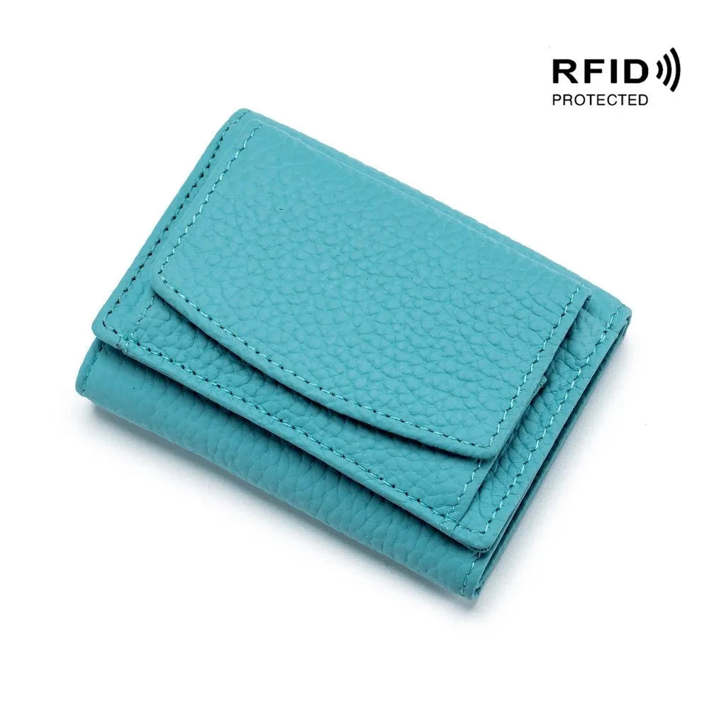 Mini Genuine Leather Wallet