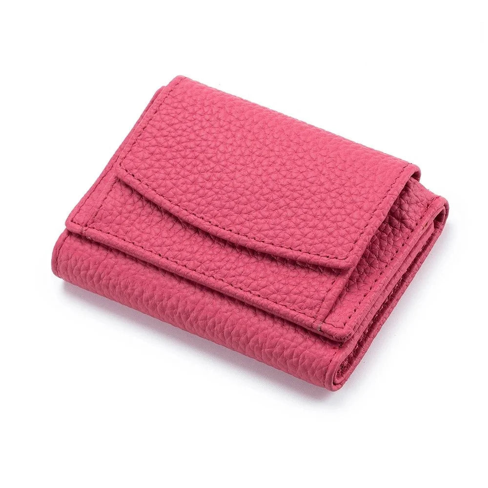 Mini Genuine Leather Wallet