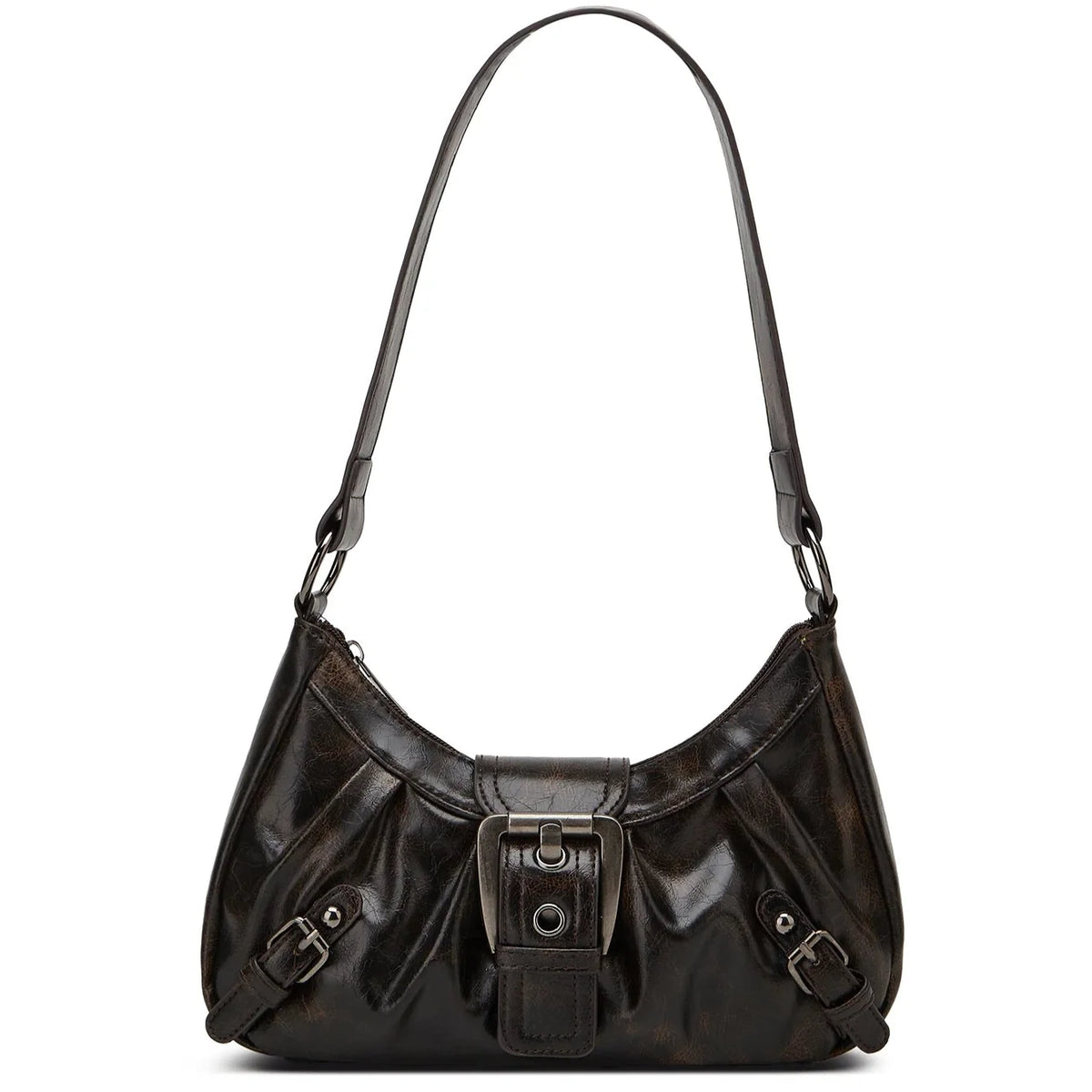 Heritage-Inspired Mini Leather Shoulder Bag