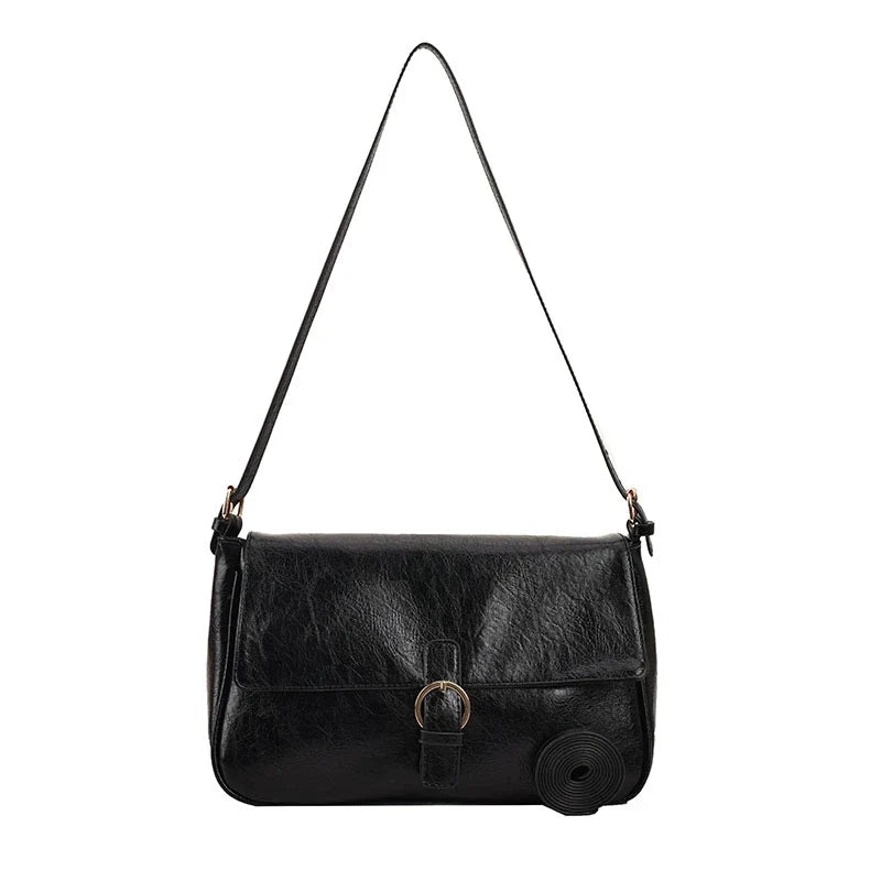 Timeless Quilla Retro Leather Crossbody Bag