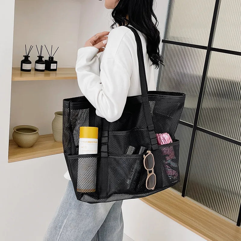 Sun-Ready Esperanza Transparent Beach Bag