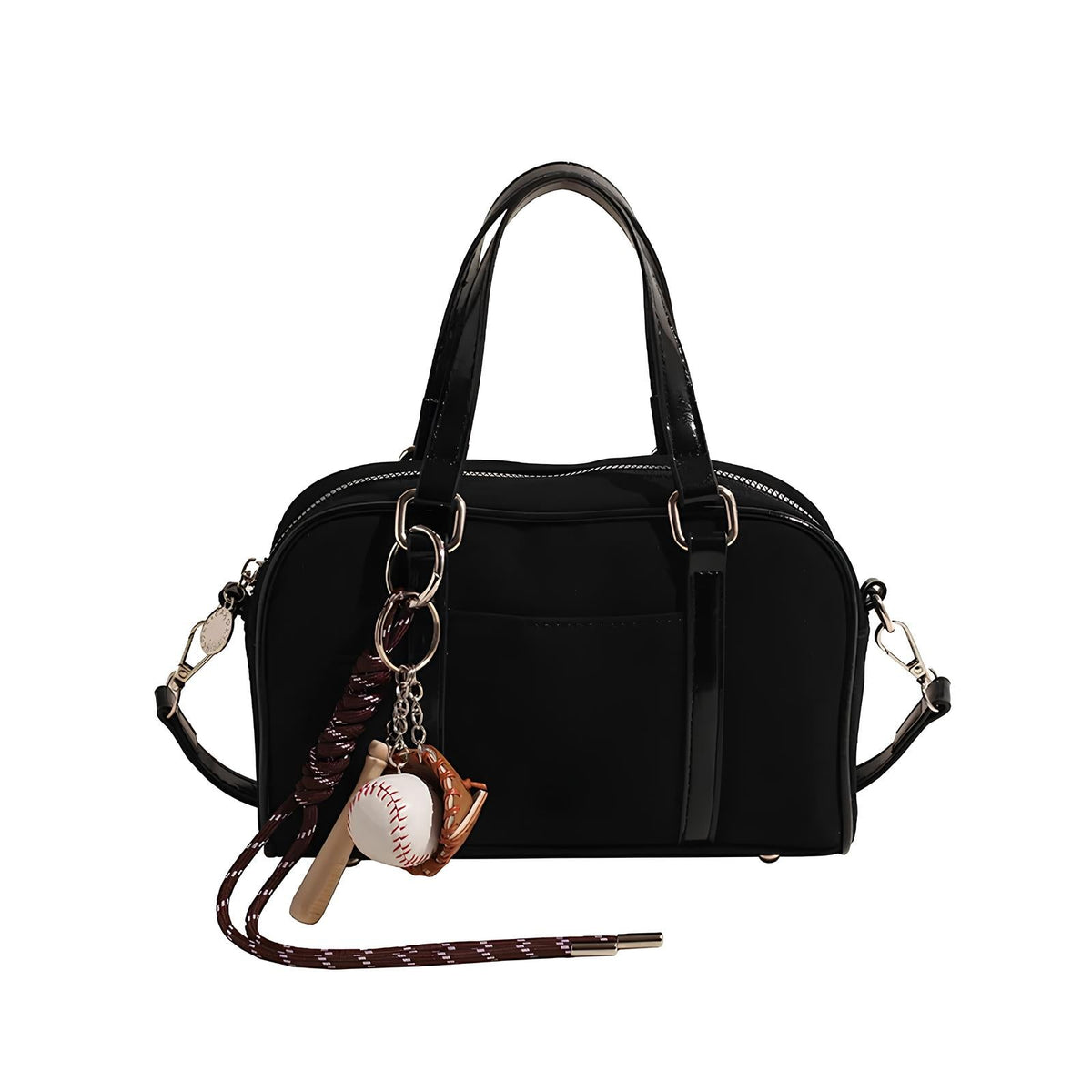 Effortless Suede Crossbody Bag with Adjustable Strap
