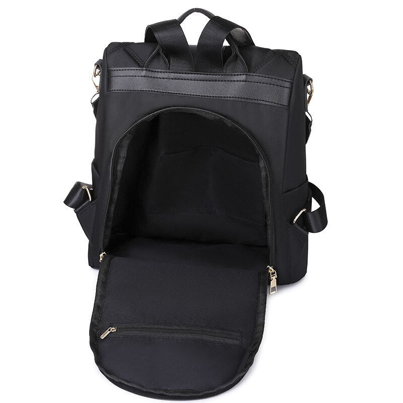 Statement Backpack in Oxford Cloth
