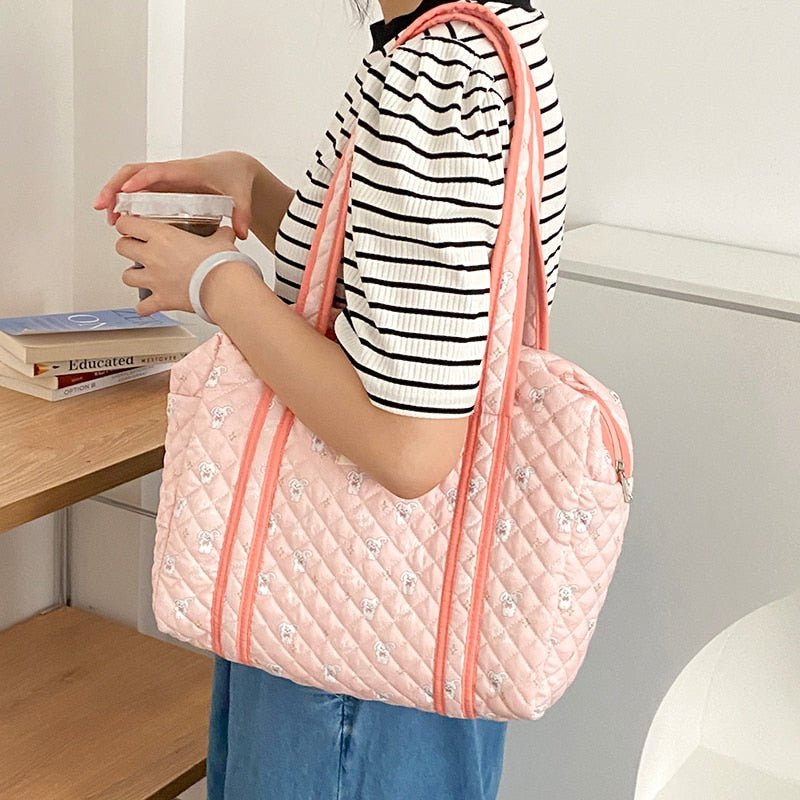 Quilted Tote Bag