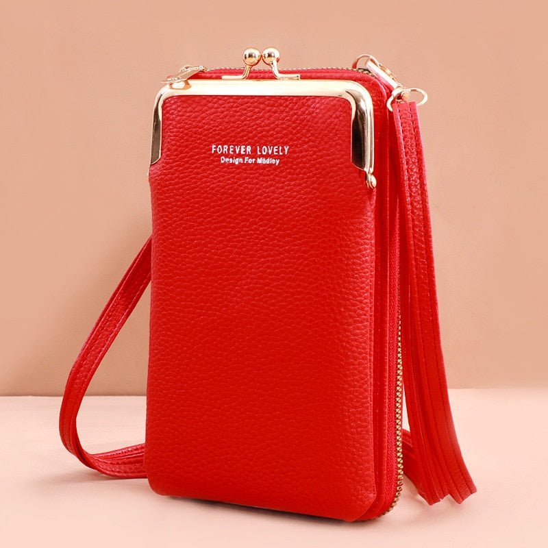 Mini Phone Bag in PU Leather