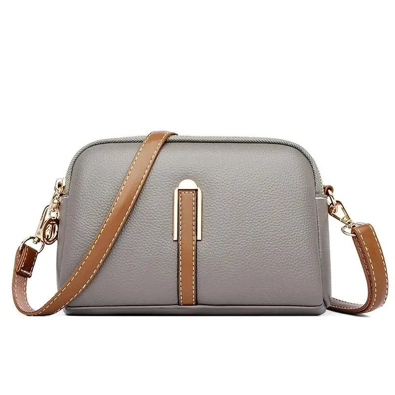 Contemporary Genuine Leather Shoulder Bag