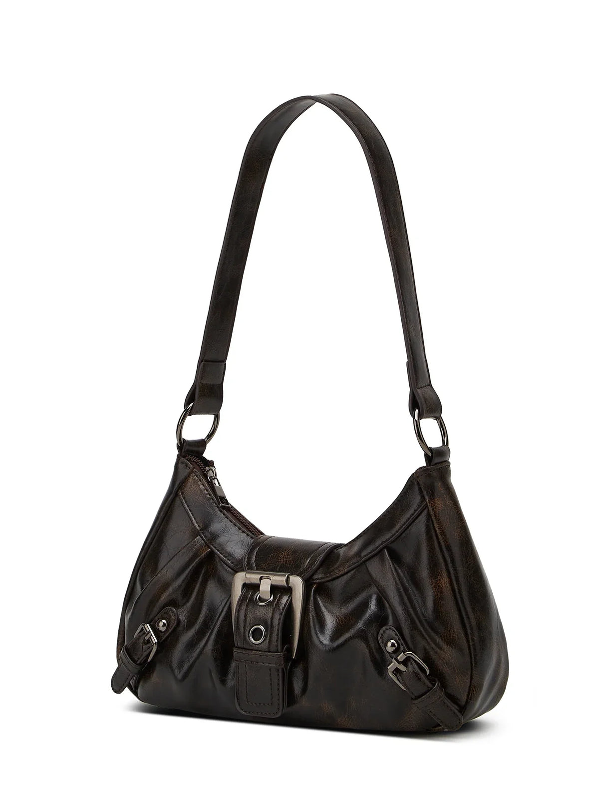 Heritage-Inspired Mini Leather Shoulder Bag