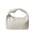Woven PU Leather Shoulder Bag