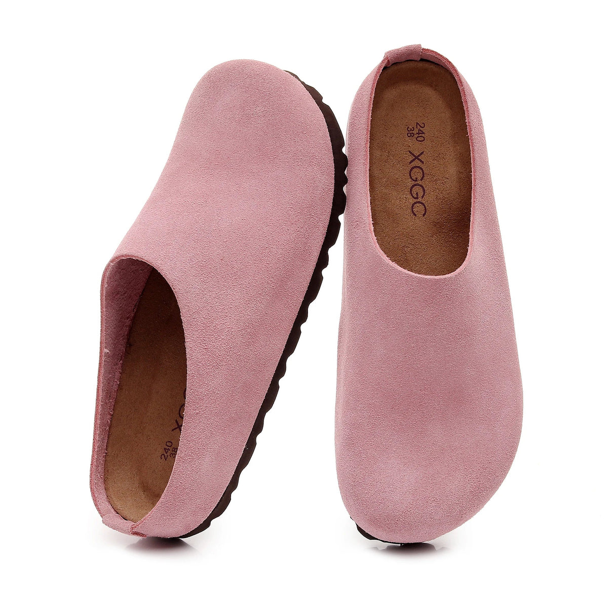 The Everyday Suede Cork-Sole Mules