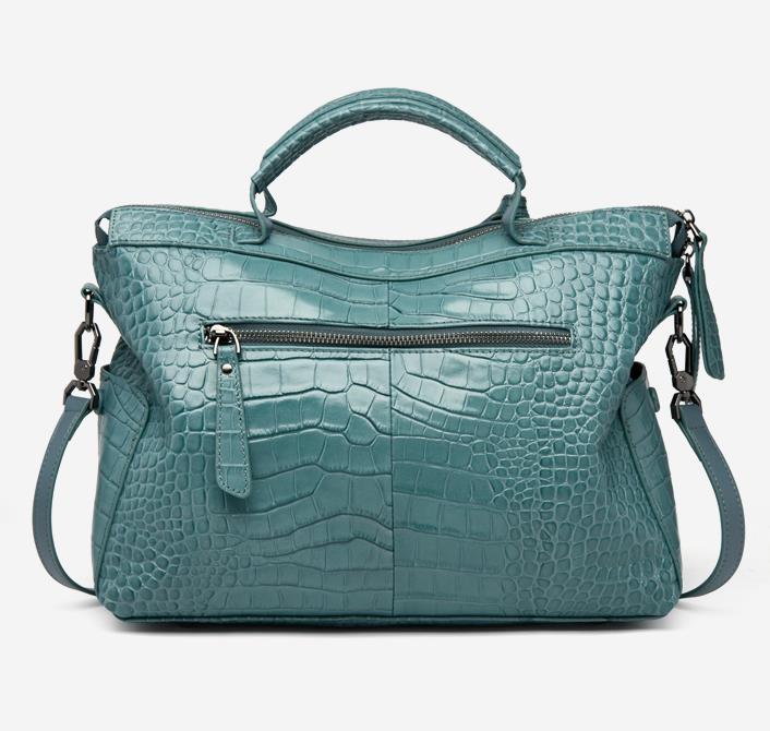 Statement Genuine Leather Messenger Bag