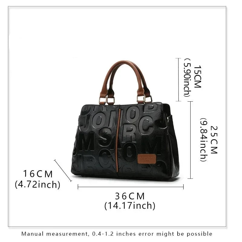 Signature Tote Bag in Genuine Leather