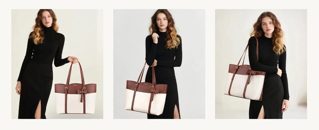 Mini PU Leather Tote Bag