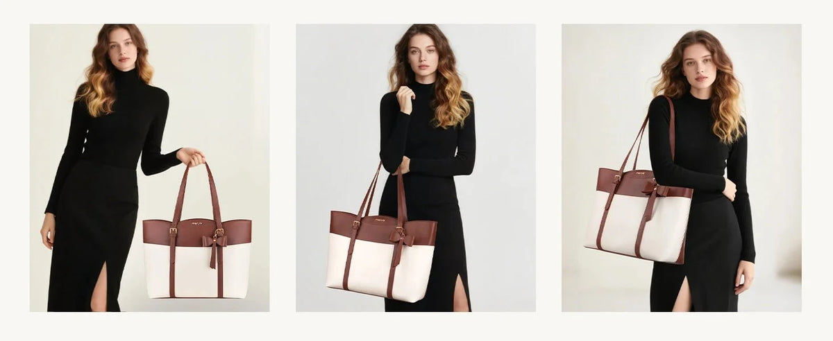 Mini PU Leather Tote Bag