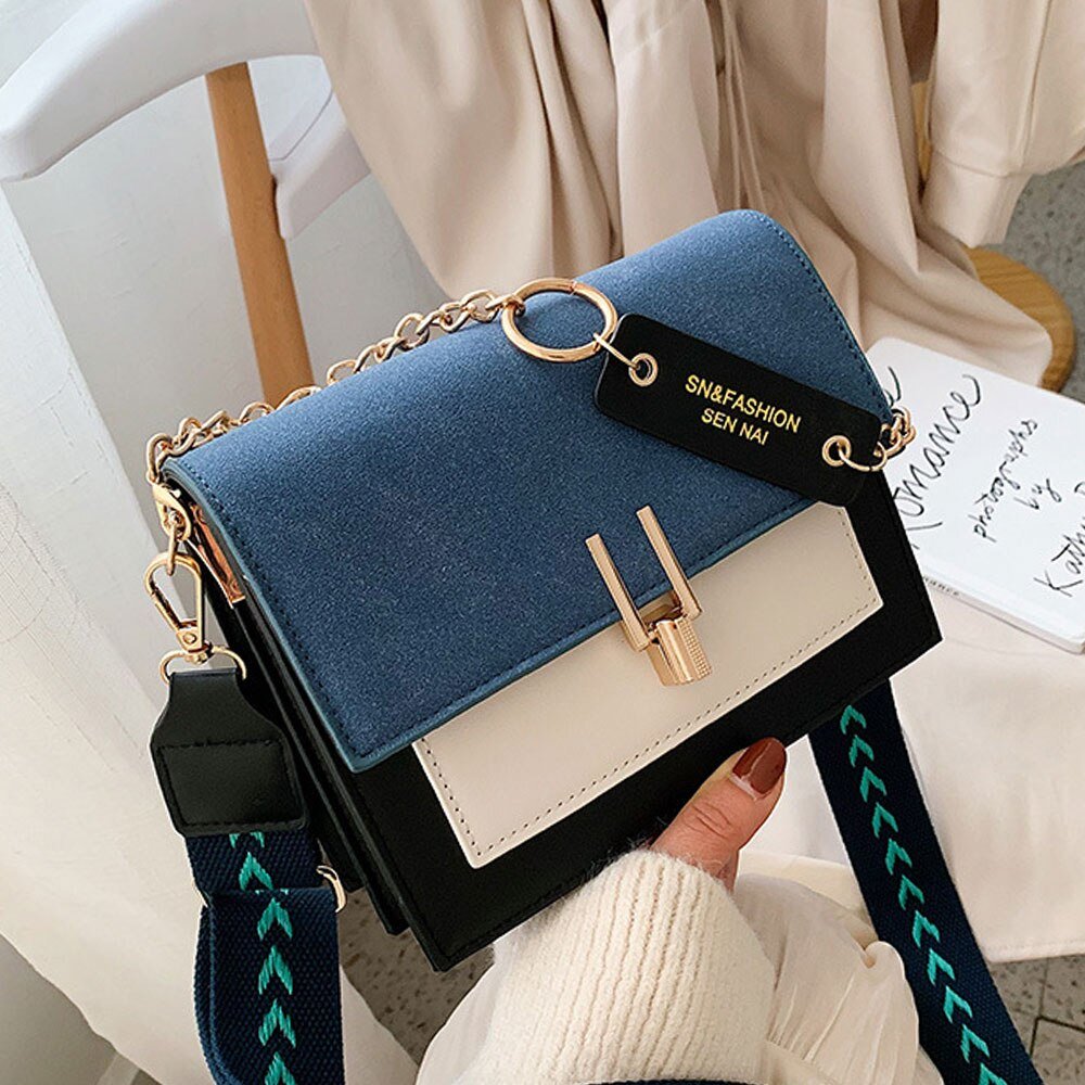 Modern Leather Tote Bag