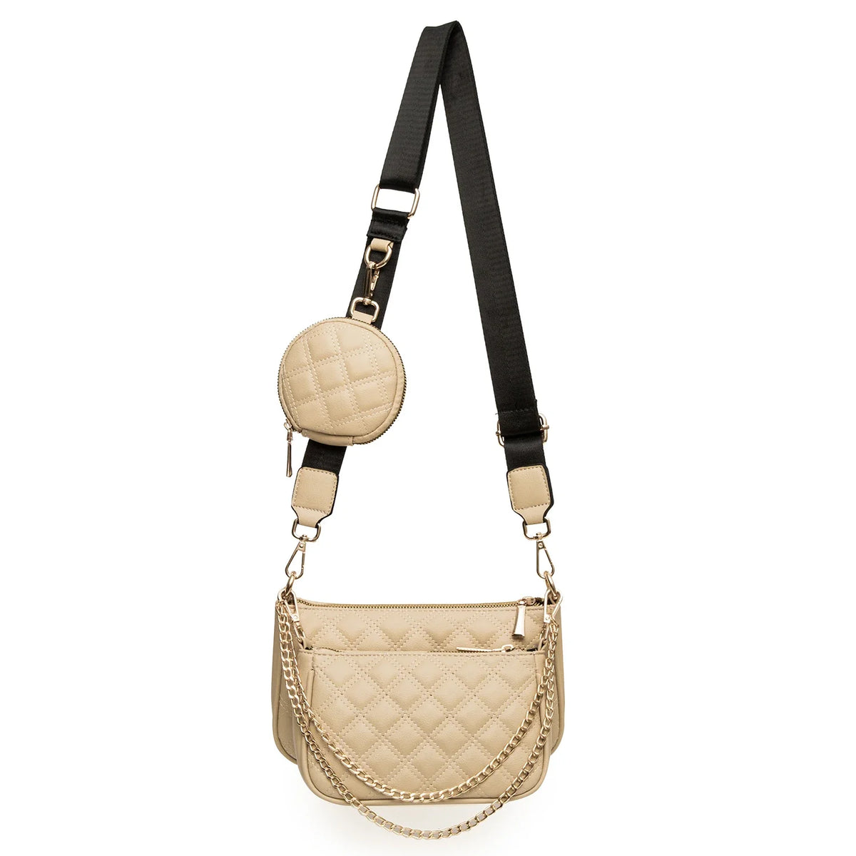 Croc-Effect Crossbody Bag