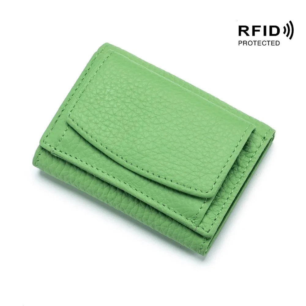 Mini Genuine Leather Wallet