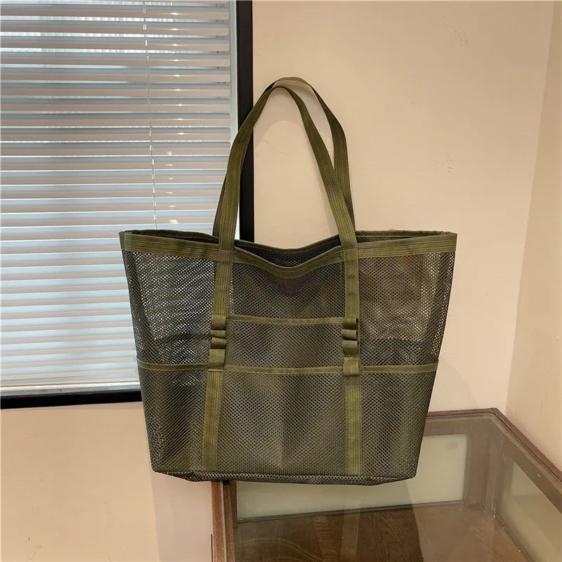 Sun-Ready Esperanza Transparent Beach Bag