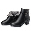 Effortless Bianca Fleece-Lined Ankle Boots
