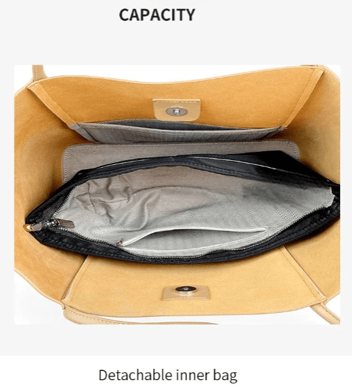 Mini Genuine Leather Tote Bag