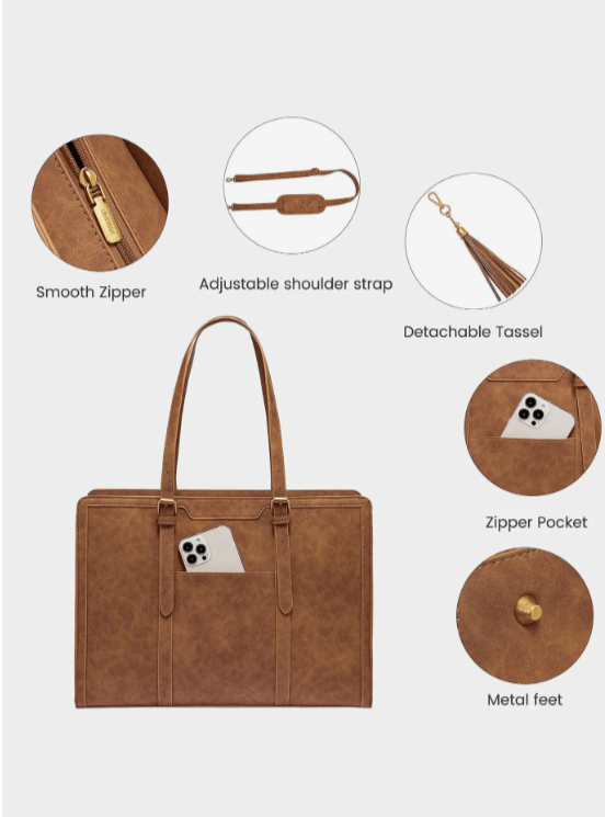 Mini Tote Bag in PU Leather