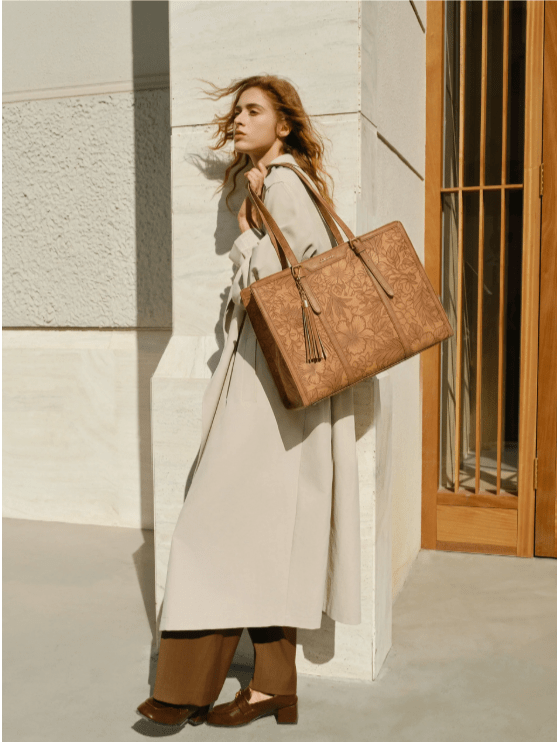 Mini Tote Bag in PU Leather