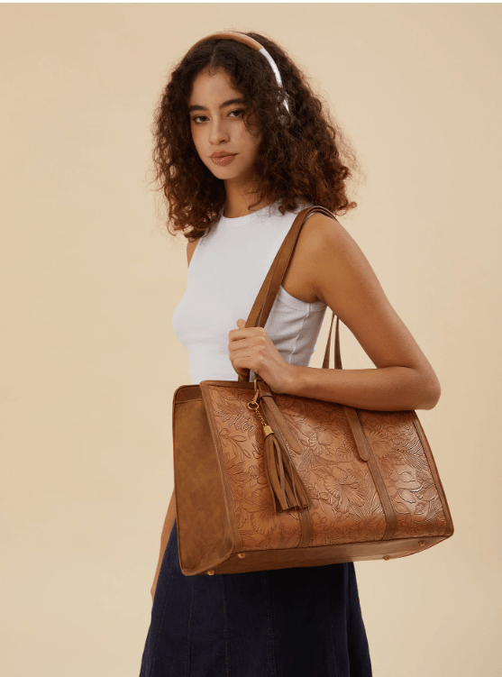 Mini Tote Bag in PU Leather