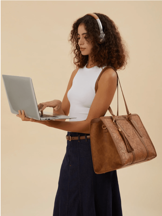 Mini Tote Bag in PU Leather