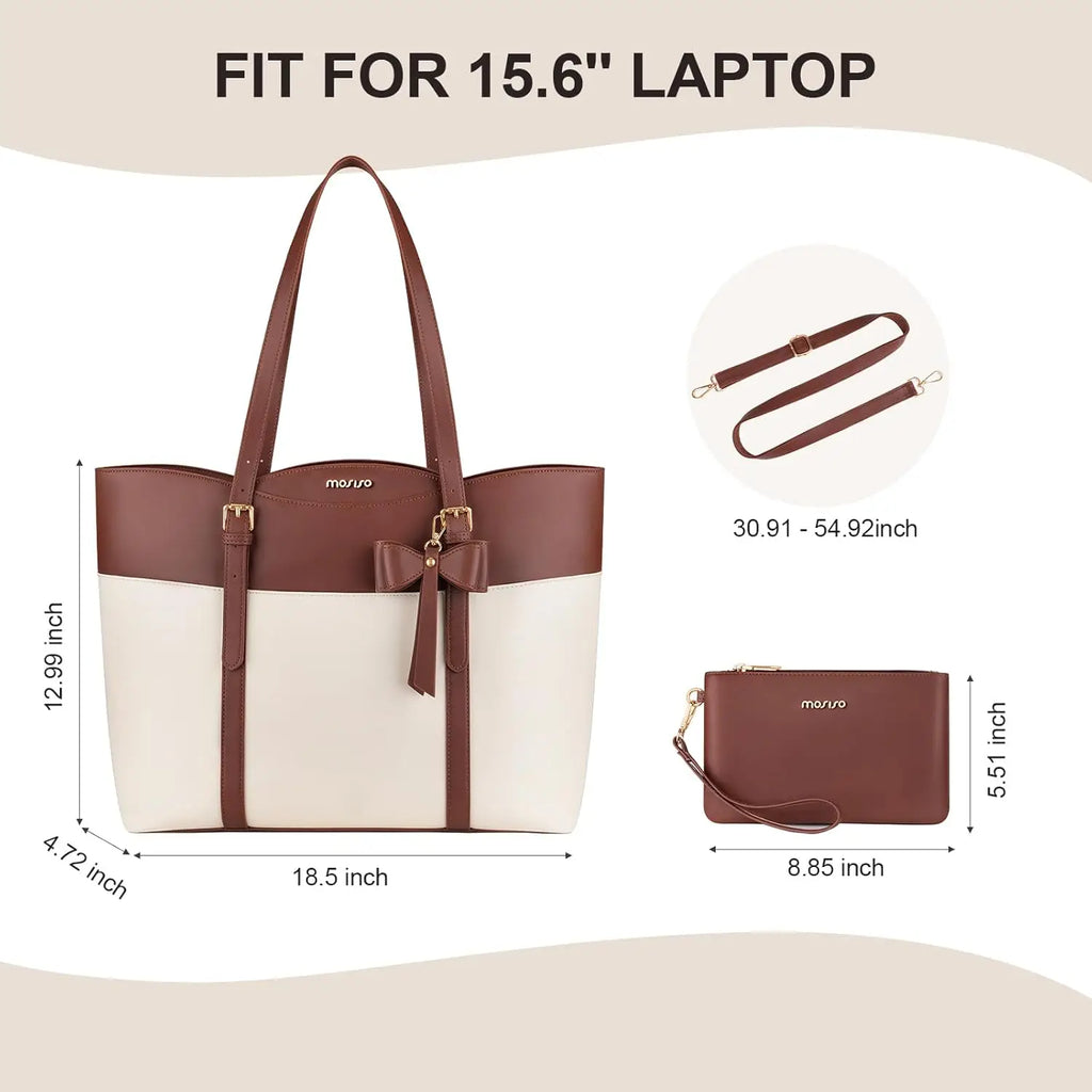 Mini PU Leather Tote Bag