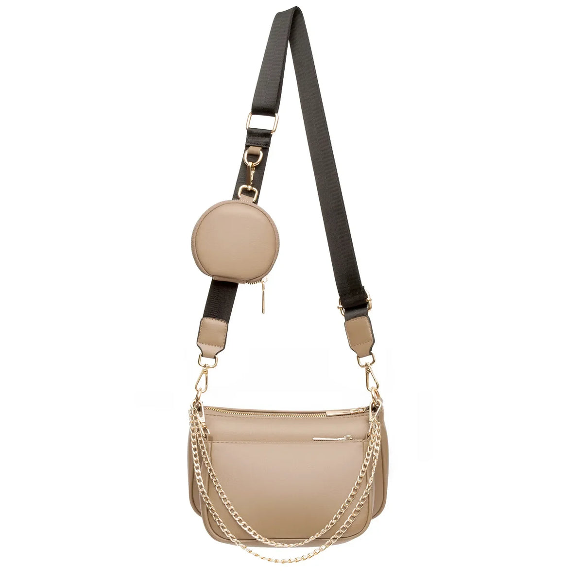 Croc-Effect Crossbody Bag