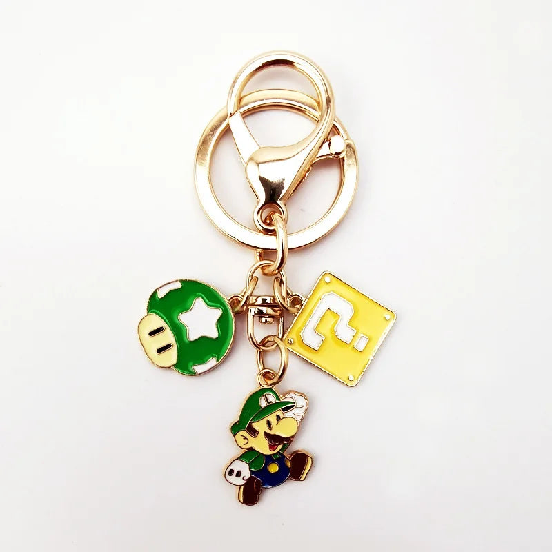 Retro Gaming Duo Metal Charm