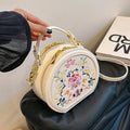 Embroidered Velvet Evening Clutch