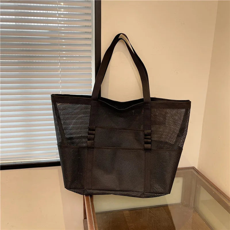 Sun-Ready Esperanza Transparent Beach Bag