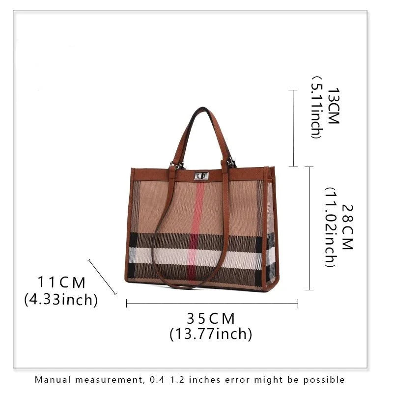 Roomy Genuine Leather Tote Bag