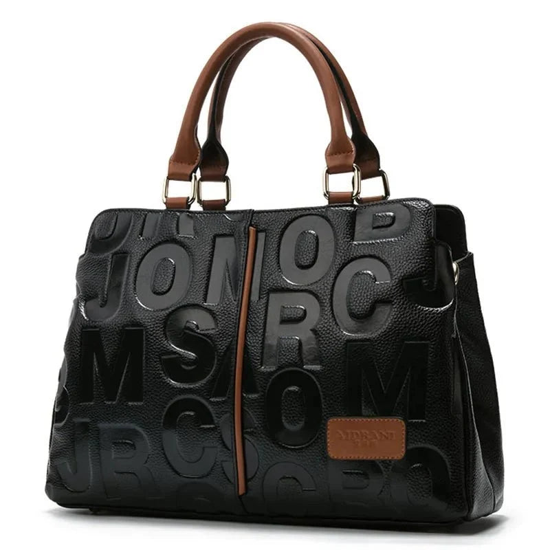 Signature Tote Bag in Genuine Leather
