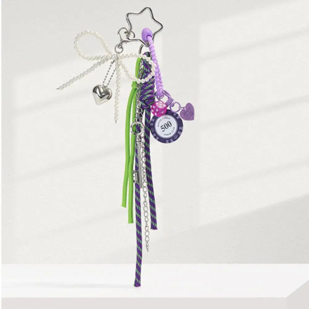 Braided Cord Bag Charm