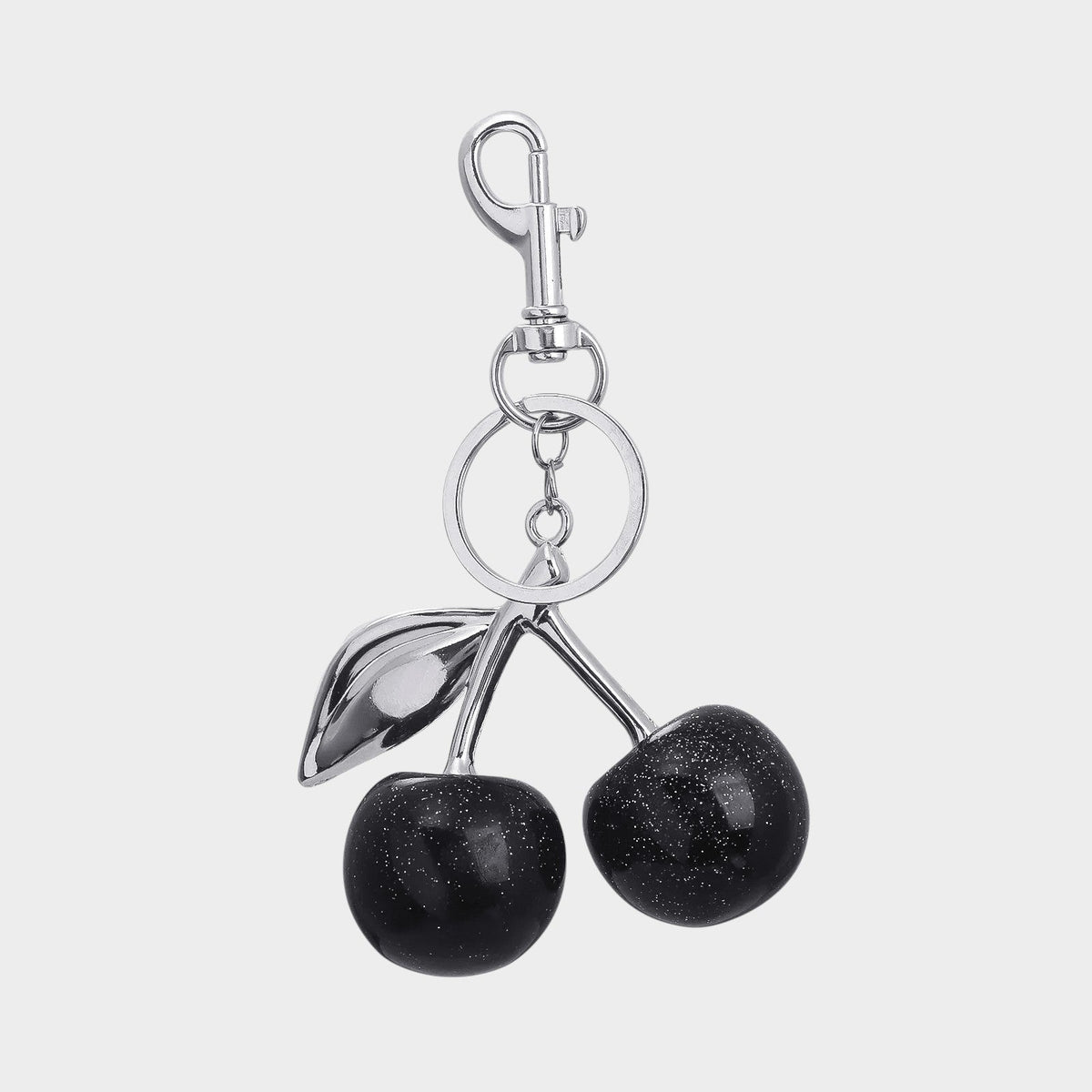 Cherry Metal Bag Charm