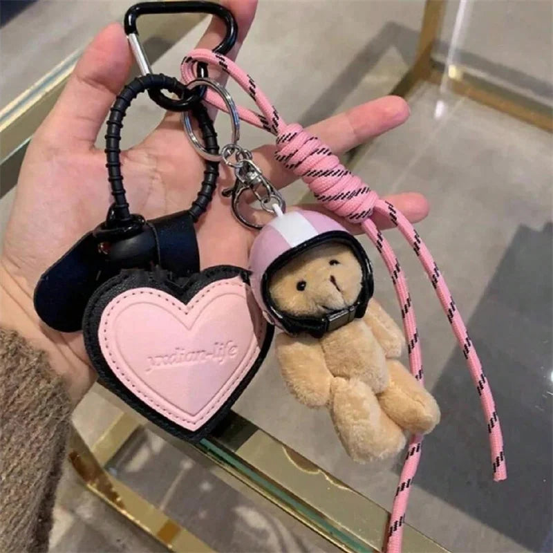 Plush Bear Bag Charm