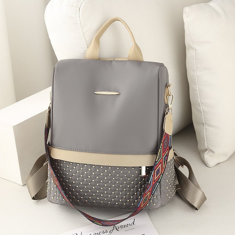 Anti-Theft Oxford Cloth Backpack