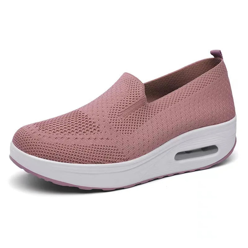 All-Day Priya Wedge Loafers with Air-Cushioned Sole