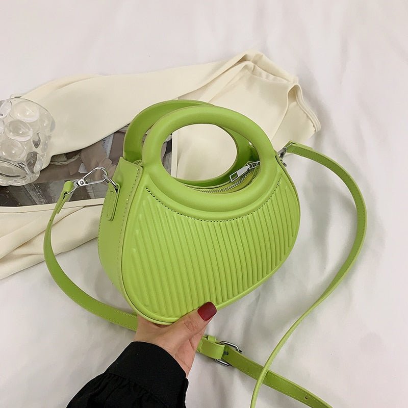 Refined Crossbody Bag in PU Leather