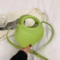 Refined Crossbody Bag in PU Leather