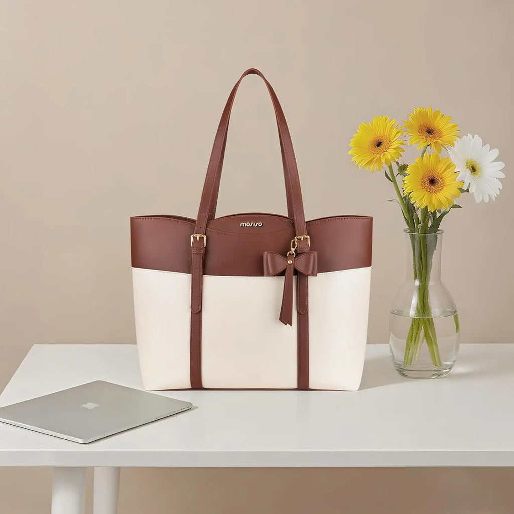 Mini PU Leather Tote Bag